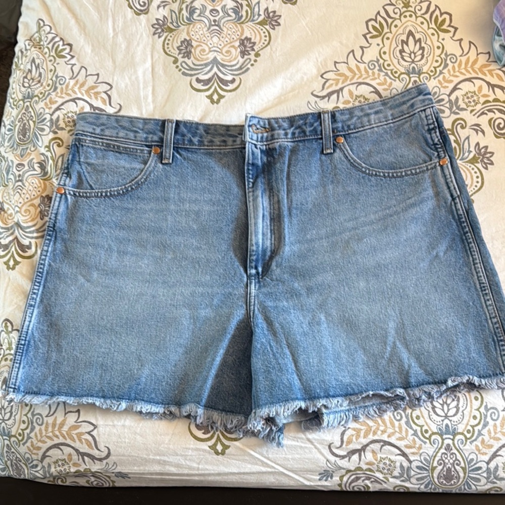 Wrangler Denim Blue Jean Shorts